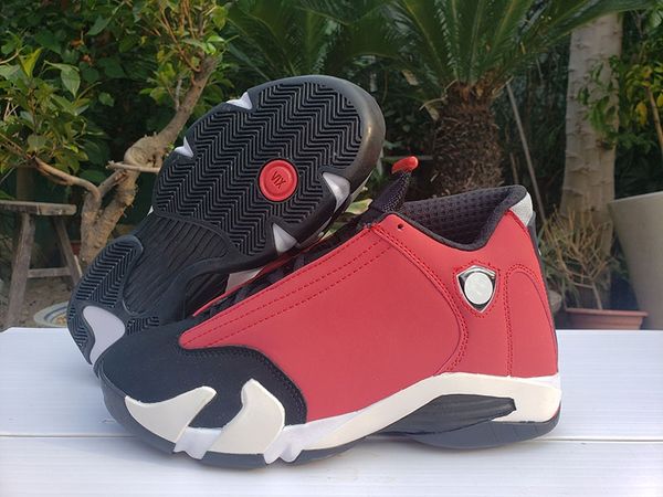 new release 14 gym red black white men basketball shoes sports sneakers 14s leather men designer trainer with box
new release 14 gym red black white men basketball shoes sports sneakers 14s leather men designer trainer with box