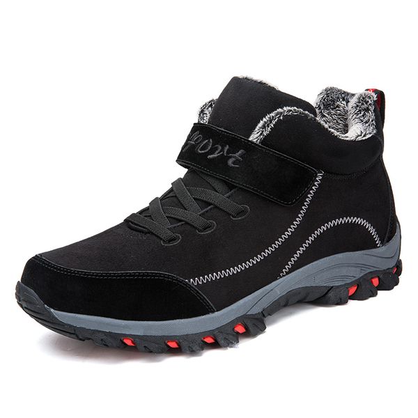 winter women boots leather warm flat platform waterproof snow sneakers plush fashion casual boots, Black
winter women boots leather warm flat platform waterproof snow sneakers plush fashion casual boots, Black