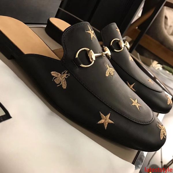 luxury mules princetown leather loafers men muller slipper shoes black star small bee metal chain men wonen fur slippers ladies casual sanda
luxury mules princetown leather loafers men muller slipper shoes black star small bee metal chain men wonen fur slippers ladies casual sanda