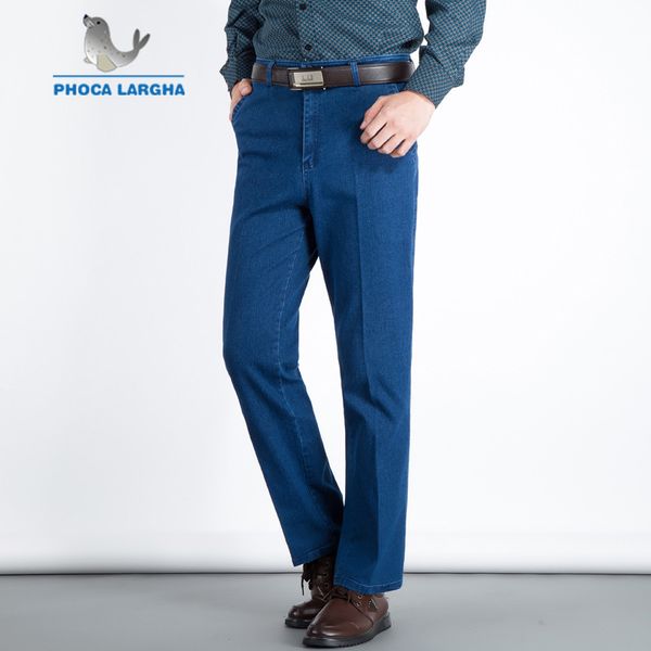 2019 new summer men's thin light jeans business casual stretch loose denim jeans solid trousers male brand pants plus size, Blue
2019 new summer men's thin light jeans business casual stretch loose denim jeans solid trousers male brand pants plus size, Blue