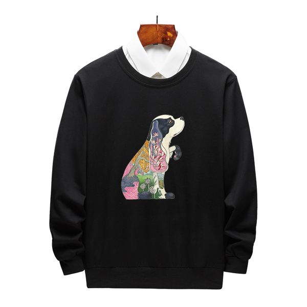 men and womens designer sweatshirt fashion trand boys solid color womens cartoon print clothes youth print clothing ng, Black
men and womens designer sweatshirt fashion trand boys solid color womens cartoon print clothes youth print clothing ng, Black