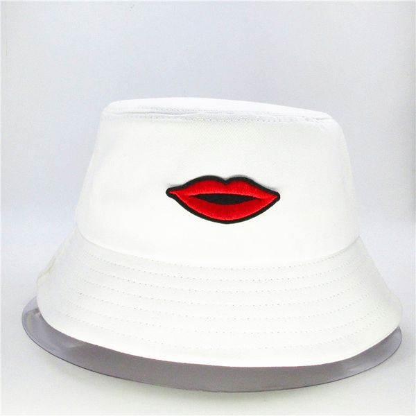 the new style lips embroidery bucket hat fisherman hat outdoor travel sun cap hats for child men and women 265
the new style lips embroidery bucket hat fisherman hat outdoor travel sun cap hats for child men and women 265