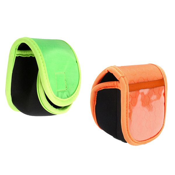 2pc neoprene baitcasting fishing reel protective case cover pouch storage portable bag