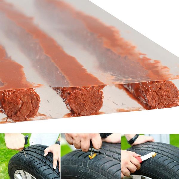 5pcs/set practical car motorcycle tyre repairing rubber strips dropshipping 100*6mm tubeless tire repair sealer kit
5pcs/set practical car motorcycle tyre repairing rubber strips dropshipping 100*6mm tubeless tire repair sealer kit