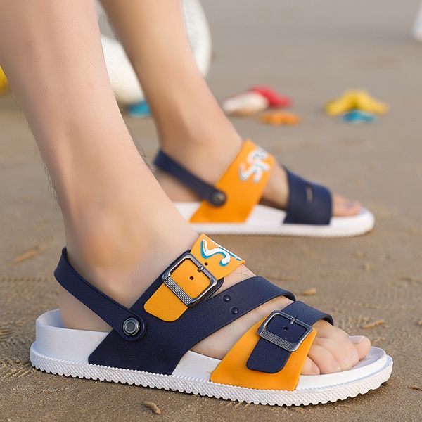 men leather sandals outdoor summer men shoes breathable casual shoes walking beach sandals zapatos de hombre, Black
men leather sandals outdoor summer men shoes breathable casual shoes walking beach sandals zapatos de hombre, Black