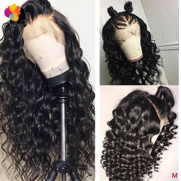 remyblue pre plucked lace front human hair wigs natural color 13*4 lace front wig brazilian remy loose deep wave human hair wigs, Black;brown
remyblue pre plucked lace front human hair wigs natural color 13*4 lace front wig brazilian remy loose deep wave human hair wigs, Black;brown