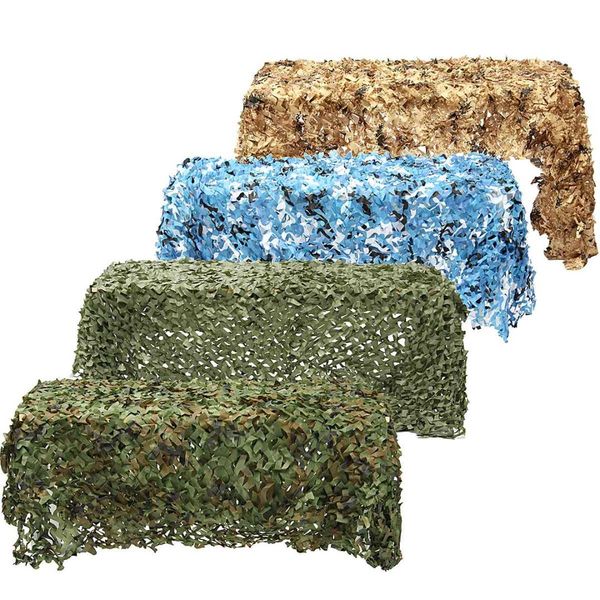 

5m x 2.5m hunting camouflage net woodland army training camo netting car covers tent shade camping sun shelter