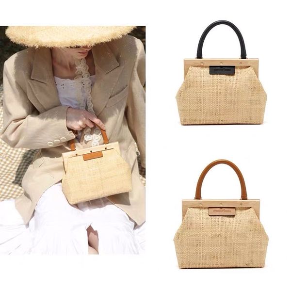 summer rattan bag straw knitted handbags ladies 2020 korean version wooden clip shell shape travel bag beach tote bags
summer rattan bag straw knitted handbags ladies 2020 korean version wooden clip shell shape travel bag beach tote bags