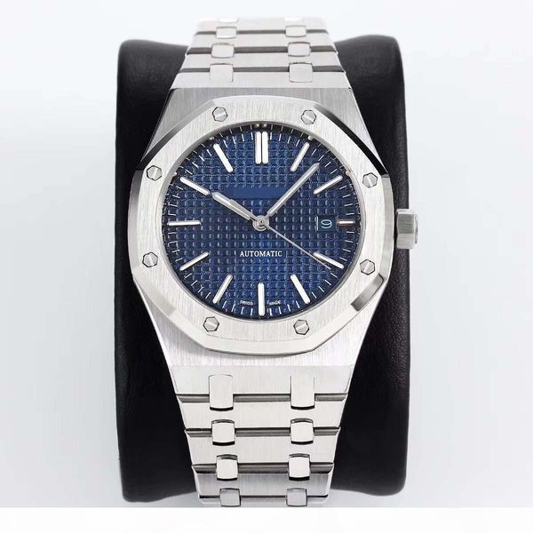 new pattern luxury men's watch 15400 automatic mechanical watch stainless steel men's luminous business waterproof wr, Slivery;brown
new pattern luxury men's watch 15400 automatic mechanical watch stainless steel men's luminous business waterproof wr, Slivery;brown