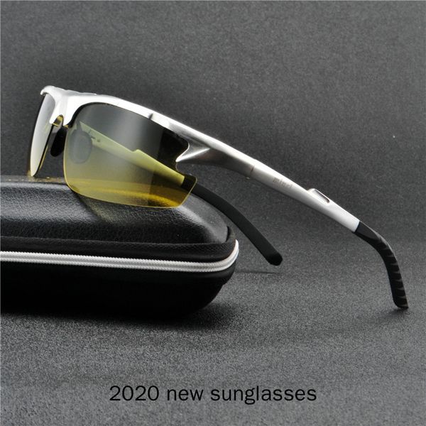 2020 new square night vision glasses men aluminium yellow lens sunglasses men polarized night driving goggles uv400 nx, White;black
2020 new square night vision glasses men aluminium yellow lens sunglasses men polarized night driving goggles uv400 nx, White;black