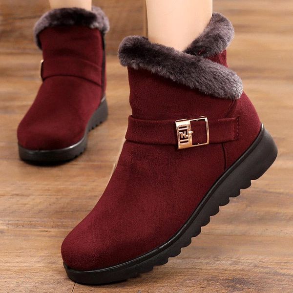 suede sneakers women snow boots 2019 solid flat with plush warm snow boots women zipper casual shoes woman winter ankle, Black
suede sneakers women snow boots 2019 solid flat with plush warm snow boots women zipper casual shoes woman winter ankle, Black
