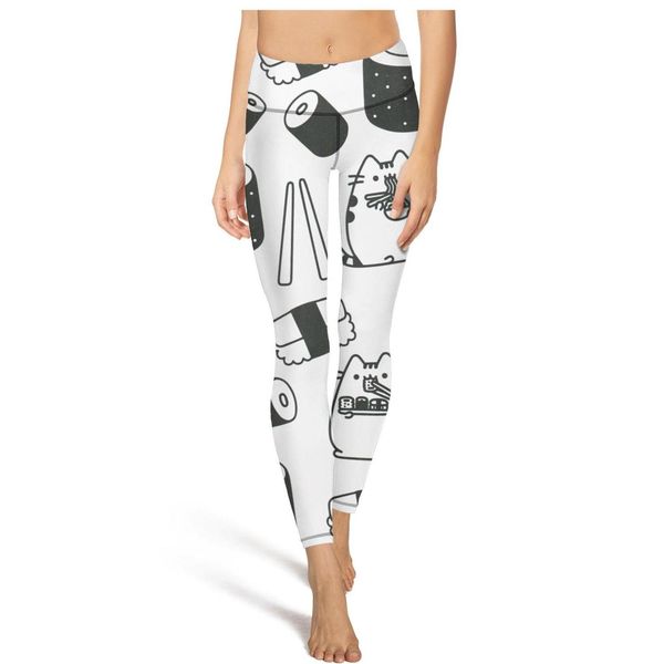 cat with sushifashion ladies custom yoga pants pockets casual tight suitable for training sushi cat hugging each other yellow background, Black
cat with sushifashion ladies custom yoga pants pockets casual tight suitable for training sushi cat hugging each other yellow background, Black