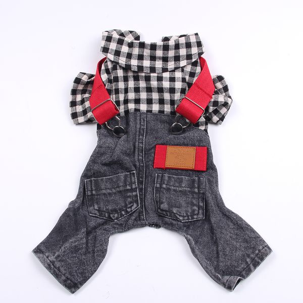 dog cat black denim plaid jumpsuit hoodie dog hoodies pet puppy coat jacket summer clothes apparel 6 sizes
dog cat black denim plaid jumpsuit hoodie dog hoodies pet puppy coat jacket summer clothes apparel 6 sizes