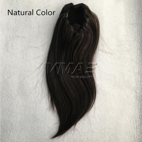 vmae brazilian peruvian straight natural color #1b #4 #6 double drawn 120 g horsetail clip in drawstring ponytails virgin human hair extensi, Black
vmae brazilian peruvian straight natural color #1b #4 #6 double drawn 120 g horsetail clip in drawstring ponytails virgin human hair extensi, Black