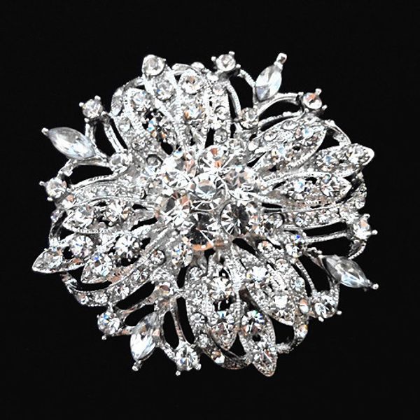 white k electroplate high archives 888 rhinestone set beautiful flower brooch silk scarf buckle, Gray
white k electroplate high archives 888 rhinestone set beautiful flower brooch silk scarf buckle, Gray