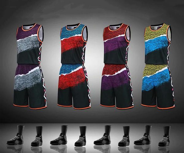 men blank double-sided basketball team uniforms kits sports clothes tracksuits personality customized basketball sets with shorts a37-1, Black;red
men blank double-sided basketball team uniforms kits sports clothes tracksuits personality customized basketball sets with shorts a37-1, Black;red