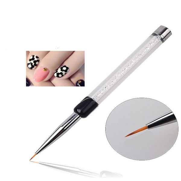 nail art brush drawing painting carving pen design manicure tool 7mm acrylic liner decorating accessories, Silver
nail art brush drawing painting carving pen design manicure tool 7mm acrylic liner decorating accessories, Silver