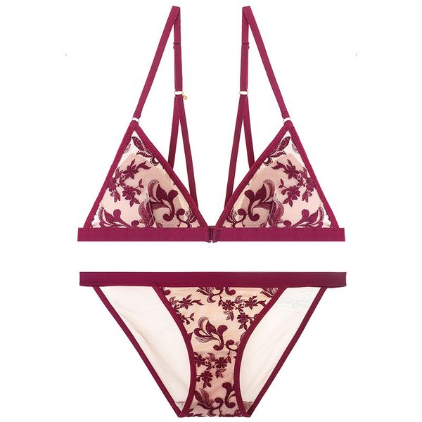 front buckle beauty back underwear suit push up non-steel ring thin gauze embroidered breathable bra set wholesale, Red;black
front buckle beauty back underwear suit push up non-steel ring thin gauze embroidered breathable bra set wholesale, Red;black
