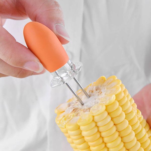 heat-resistant 2pcs picnic camping barbecue tools food fork corn forks bbq accessories portable stainless steel corn holders
heat-resistant 2pcs picnic camping barbecue tools food fork corn forks bbq accessories portable stainless steel corn holders