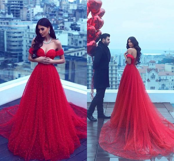 designer romantic red formal evening dresses with beaded backless lace-up special occasion party prom gowns a-line chapel train robes, Black;red
designer romantic red formal evening dresses with beaded backless lace-up special occasion party prom gowns a-line chapel train robes, Black;red