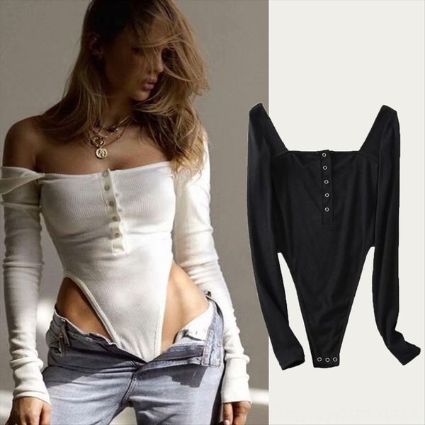 ins blogger single-breasted shoulder-threaded p blogger jumpsuit t71 single-breasted shoulder-threaded long sleeve slim jumpsuit t, White
ins blogger single-breasted shoulder-threaded p blogger jumpsuit t71 single-breasted shoulder-threaded long sleeve slim jumpsuit t, White