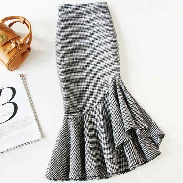 plus size 4xl small fragrance irregular woolen mermaid skirt women winter package hip ol trumpet skirt, Black
plus size 4xl small fragrance irregular woolen mermaid skirt women winter package hip ol trumpet skirt, Black