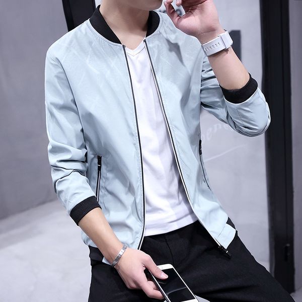 new men jacket teen fashion coat coat of cultivate one's morality leisure men's clothing, Black;brown
new men jacket teen fashion coat coat of cultivate one's morality leisure men's clothing, Black;brown