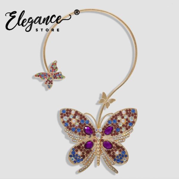 elegance boho multicolored butterfly neklcaces for women trendy crystal luxury eelgant collar choker necklaces wedding jewelry, Silver
elegance boho multicolored butterfly neklcaces for women trendy crystal luxury eelgant collar choker necklaces wedding jewelry, Silver