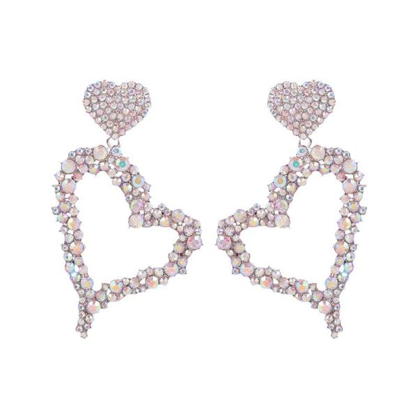 fashion- high grade earrings for women crystal heart drop earrings fashion girls gifts delicate brand 2019 jewelry e73461, Silver
fashion- high grade earrings for women crystal heart drop earrings fashion girls gifts delicate brand 2019 jewelry e73461, Silver