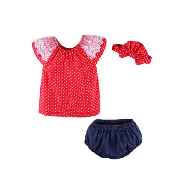 3pcs infant kids baby girls clothes cotton bow romper bodysuit jumpsuit summer outfits kid set, White
3pcs infant kids baby girls clothes cotton bow romper bodysuit jumpsuit summer outfits kid set, White