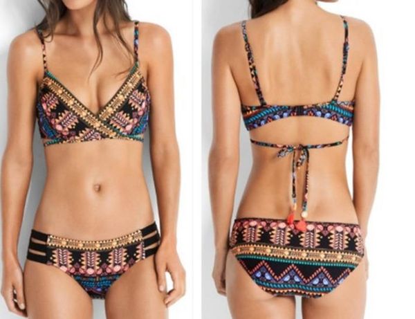 fashion women bikini two pieces swimsuit geometric print padded push up bikini set low waist swimwear s l xl, White;black
fashion women bikini two pieces swimsuit geometric print padded push up bikini set low waist swimwear s l xl, White;black