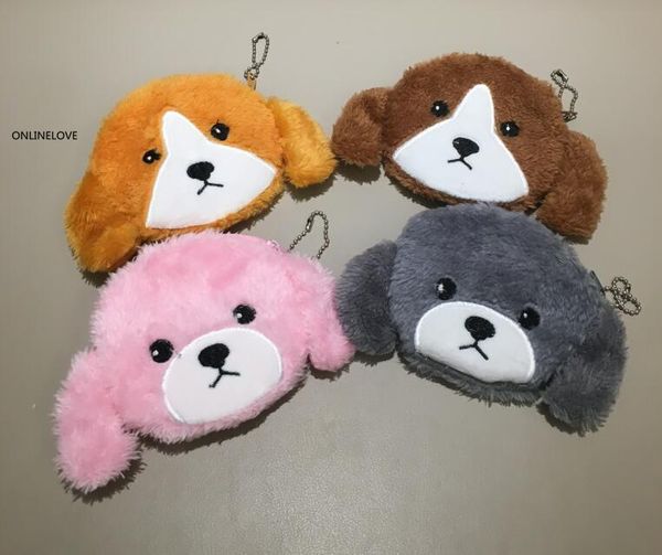 new plush dogs lady girl gift coin purse hand small coin wallet pouch key pendant coin bag, Red;black
new plush dogs lady girl gift coin purse hand small coin wallet pouch key pendant coin bag, Red;black