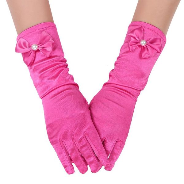 kids girls solid color elbow length gloves full finger long satin princess dress up faux pearl bows gloves for performance party, Blue;gray
kids girls solid color elbow length gloves full finger long satin princess dress up faux pearl bows gloves for performance party, Blue;gray