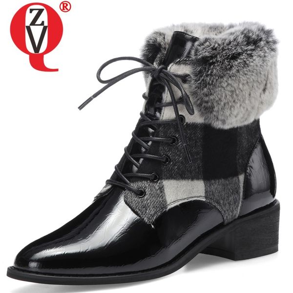 zvq winter new fashion ankle boots outside comfortable warm mid heels round toe cross-tied women shoes drop shipping size 34-39, Black
zvq winter new fashion ankle boots outside comfortable warm mid heels round toe cross-tied women shoes drop shipping size 34-39, Black