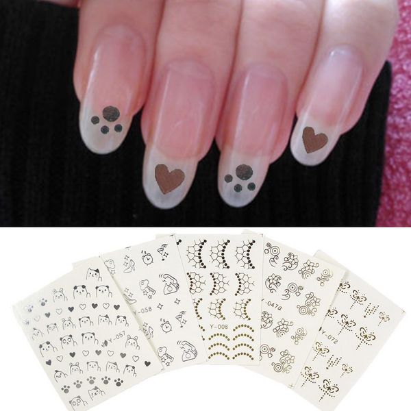 5pcs 3d cartoon nail sticker bare piece with cute nail applique for girls j3, Black
5pcs 3d cartoon nail sticker bare piece with cute nail applique for girls j3, Black