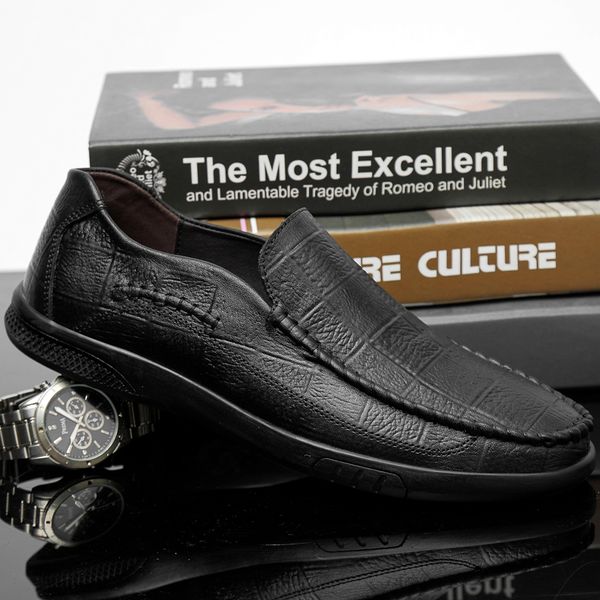 men genuine leather party dress business shoes slip on fashion sneakers fashion loafers black leisure casual shoes moccasins s5
men genuine leather party dress business shoes slip on fashion sneakers fashion loafers black leisure casual shoes moccasins s5