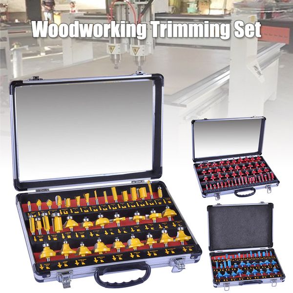 35pcs carbide tip router bits set shank woodworking cutter bit kit trimming 1/4inch 1/8inch fea889
35pcs carbide tip router bits set shank woodworking cutter bit kit trimming 1/4inch 1/8inch fea889