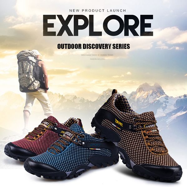 new spring men hiking shoes waterproof anti-skid outdoor trekking sneakers climbing sports shoes large size 39~47
new spring men hiking shoes waterproof anti-skid outdoor trekking sneakers climbing sports shoes large size 39~47