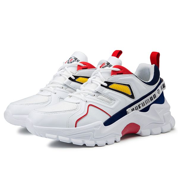 casual shoes men breathable sneakers adults masculino new trend fashion lace up color matching zapatilla, Black
casual shoes men breathable sneakers adults masculino new trend fashion lace up color matching zapatilla, Black