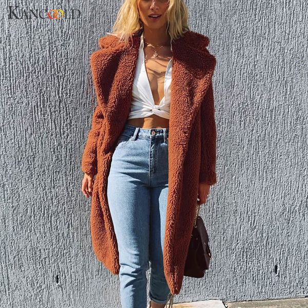 kancoold coats womens ladies warm faux fur jacket winter solid long parka outerwear fashion new coat and jackets women 2019aug9, Black;brown
kancoold coats womens ladies warm faux fur jacket winter solid long parka outerwear fashion new coat and jackets women 2019aug9, Black;brown