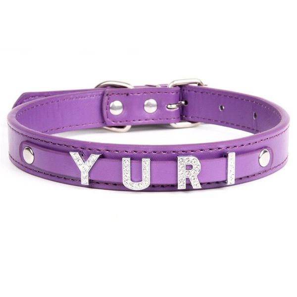 2020 personalized diy name dog collars bling pet dog collar with diamond buckle puppy cat letters charms for teddy french bulldog
2020 personalized diy name dog collars bling pet dog collar with diamond buckle puppy cat letters charms for teddy french bulldog