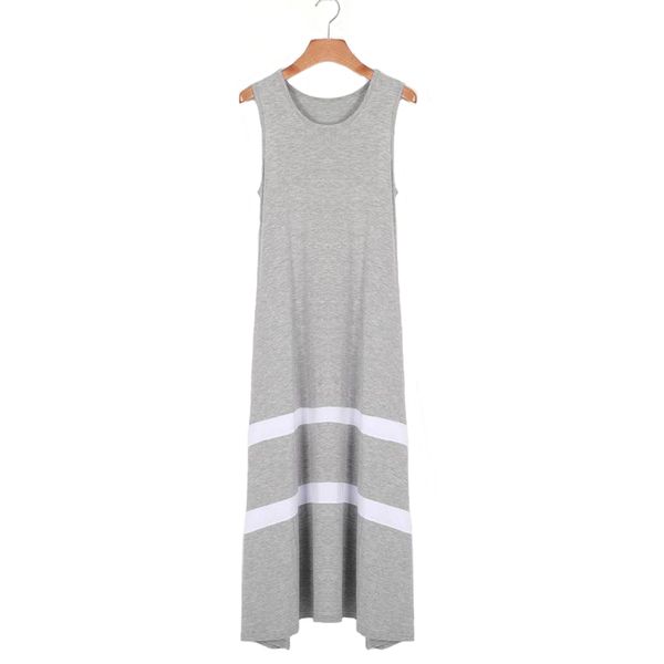 new modal stripe basic nightgown nightie long lady home dress summer sleepwear sleeveless night shirt loose nightwear, Black;red
new modal stripe basic nightgown nightie long lady home dress summer sleepwear sleeveless night shirt loose nightwear, Black;red