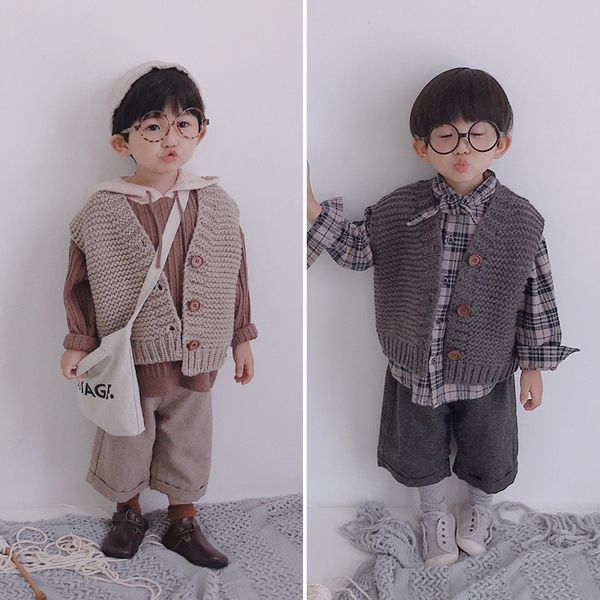 2019 season girl baby vest vest sweater children children infant sleeveless sweater, Camo
2019 season girl baby vest vest sweater children children infant sleeveless sweater, Camo