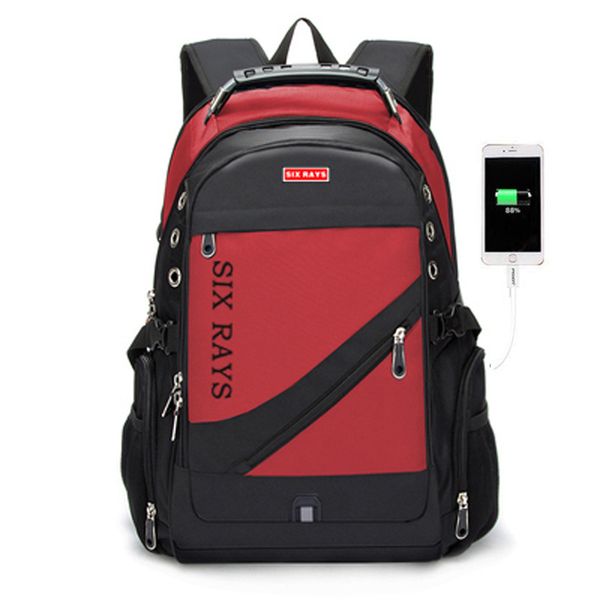 sixrays children school bags boy backpacks brand design teenagers students usb charging backpack waterproof schoolbag +lock
sixrays children school bags boy backpacks brand design teenagers students usb charging backpack waterproof schoolbag +lock