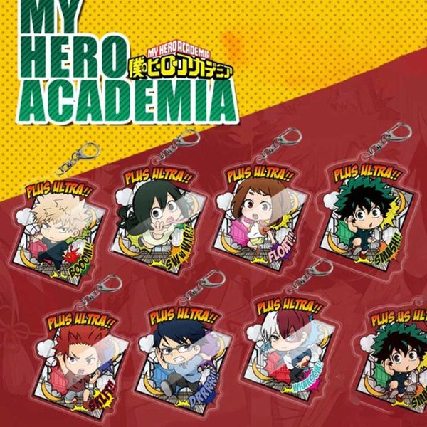 japanese anime my hero academia keychain cartoon acrylic keychain bag pendant decorated accessories gifts, Silver
japanese anime my hero academia keychain cartoon acrylic keychain bag pendant decorated accessories gifts, Silver