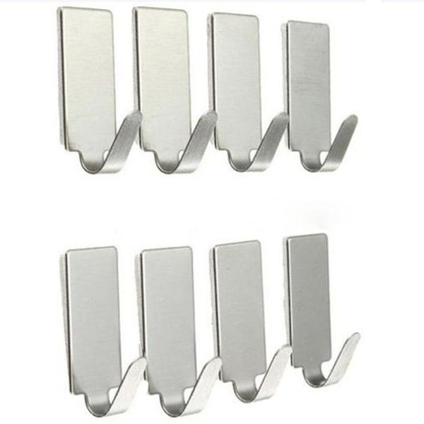hooks to hang wall key hanger 8pcs self adhesive home kitchen wall door stainless steel holder hook hanger #4m29
hooks to hang wall key hanger 8pcs self adhesive home kitchen wall door stainless steel holder hook hanger #4m29