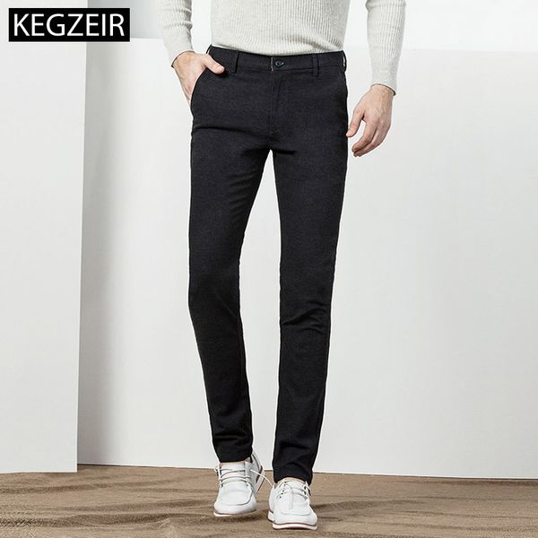 kegzeir spring winter korean pants men slim fit fashion men trousers casual zipper skinny pants plus size pantalones hombre, Black
kegzeir spring winter korean pants men slim fit fashion men trousers casual zipper skinny pants plus size pantalones hombre, Black