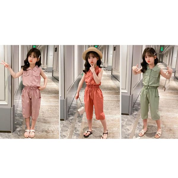 summer children kids baby girls clothes suit sleeveless solid color t-shirt elastic band pants outfits 4 5 6 8 10 12years, White
summer children kids baby girls clothes suit sleeveless solid color t-shirt elastic band pants outfits 4 5 6 8 10 12years, White