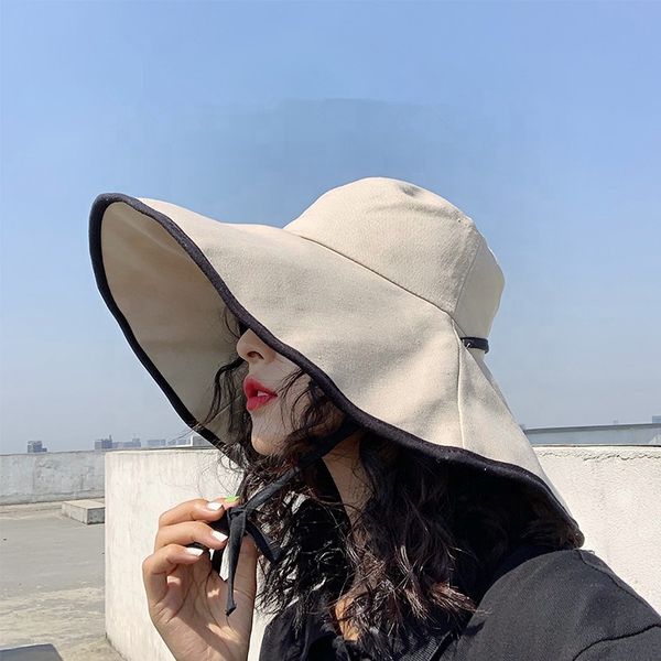 two tone colour japan style casual dress foldable big brim bucket hat for fashion women lady girl uv protection
two tone colour japan style casual dress foldable big brim bucket hat for fashion women lady girl uv protection