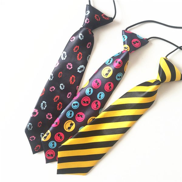 4 colors kids children tie cartoon stripe polyester neck tie elastic ties for wedding party boys etld005, Black;gray
4 colors kids children tie cartoon stripe polyester neck tie elastic ties for wedding party boys etld005, Black;gray
